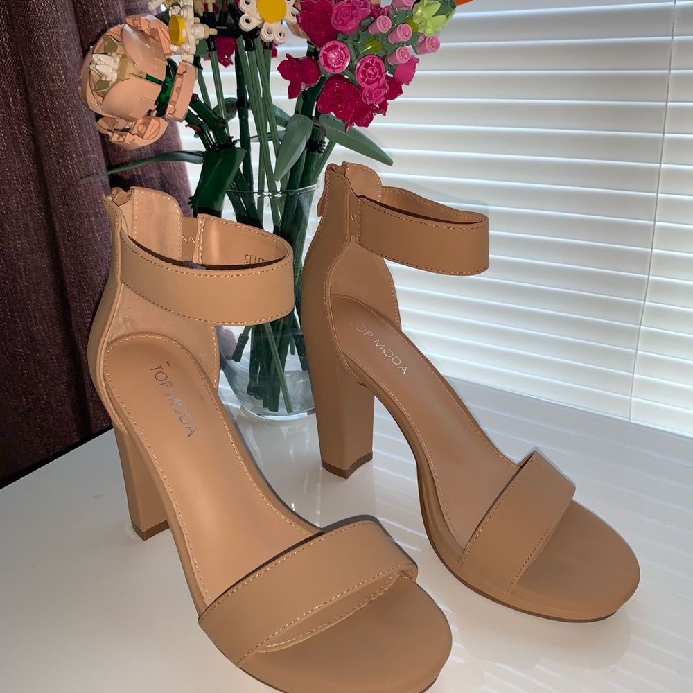 Nude heels